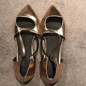 UK ASOS Copper Flats. Size 9 US.